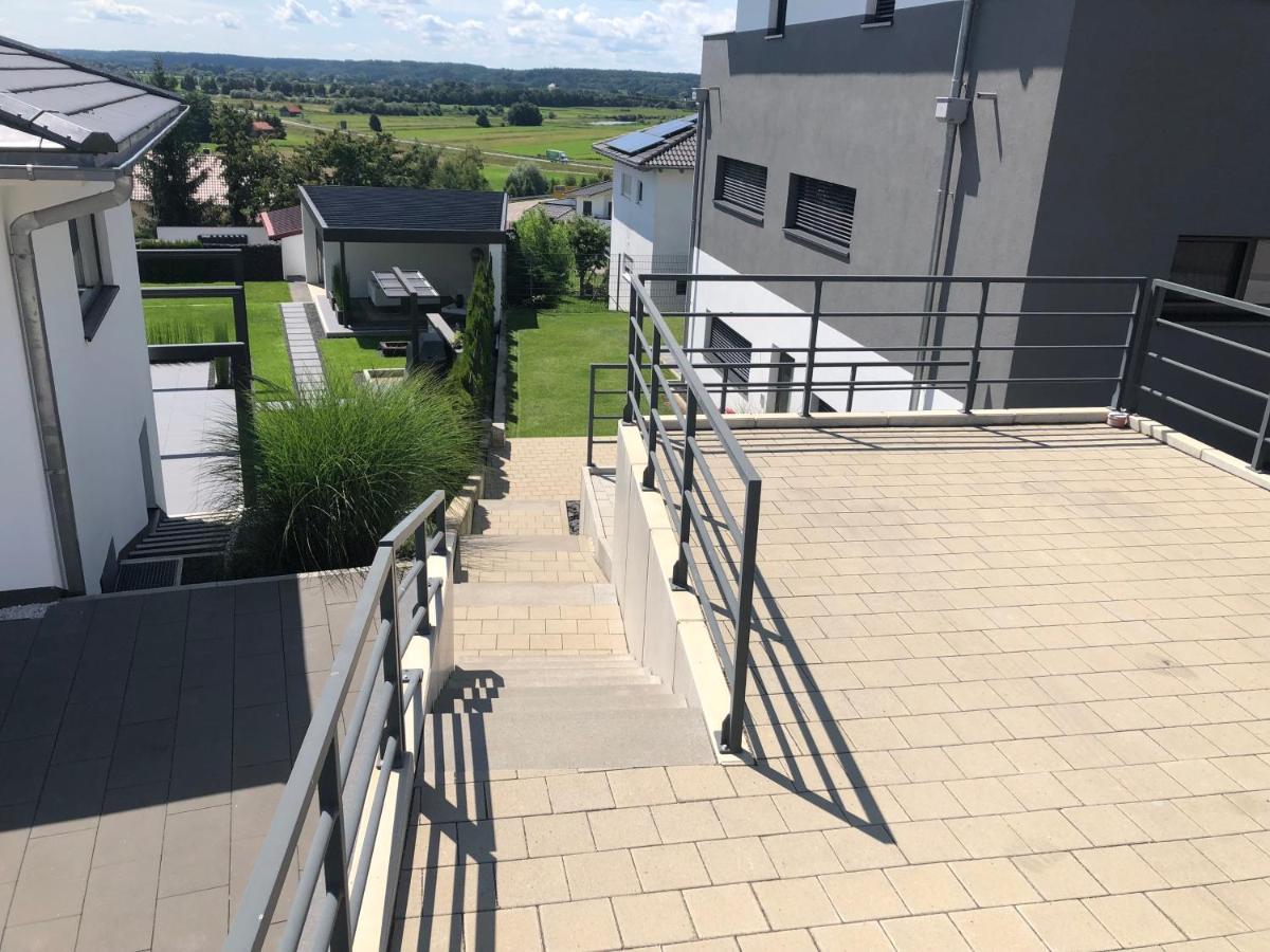 Moderne Ferienwohnung Mit Terrasse Und Garten Verwaltungsgemeinschaft Haldenwang Экстерьер фото