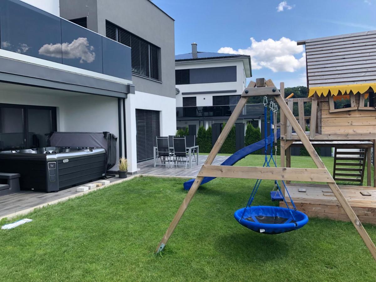 Moderne Ferienwohnung Mit Terrasse Und Garten Verwaltungsgemeinschaft Haldenwang Экстерьер фото